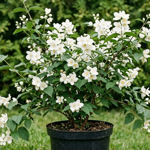 Чубушник Лемуана Манто Д'Эрмин купить