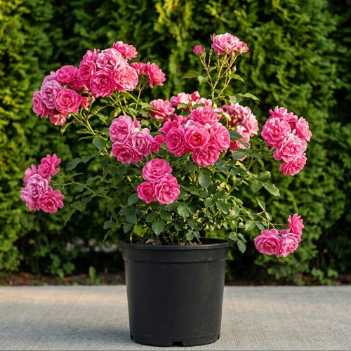 Роза Флорибунда Пинк Ла Севиллана купить