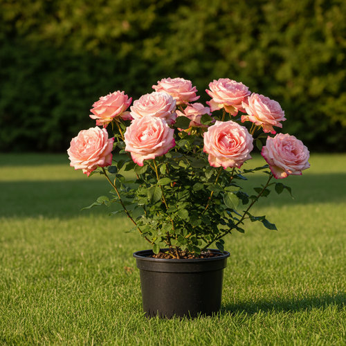 Роза чайно-гибридная Оноре де Бальзак купить